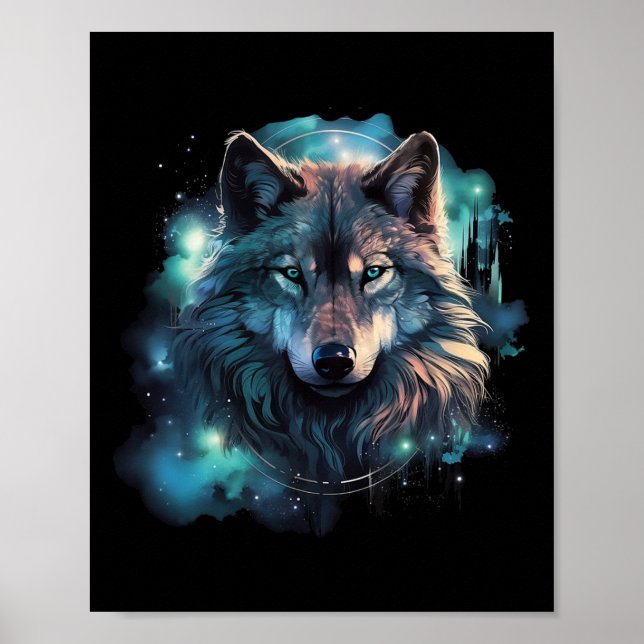Grauwolf-Jagdgründe  Poster (Vorne)