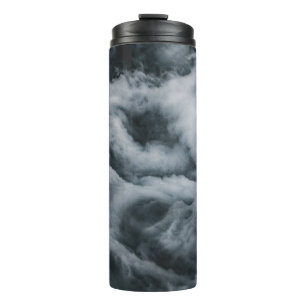 Grauwolkenmalerei Thermosbecher