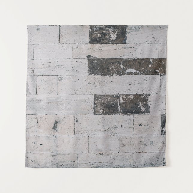 Grauzementwand Wandteppich (Vorderseite)