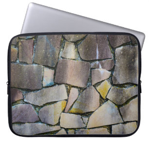 Grauziegelmauer Laptopschutzhülle