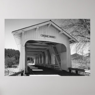 Grave Creek Bridge Poster