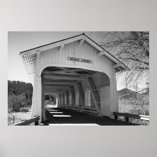 Grave Creek Bridge Poster (Vorne)
