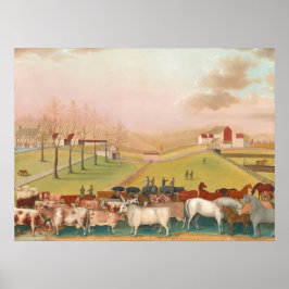 Grave von William Pen, Edward Hicks Fine Art Poste Poster