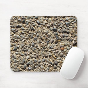 Gravel and Sand Realistic Texture Rock Fotografie Mousepad