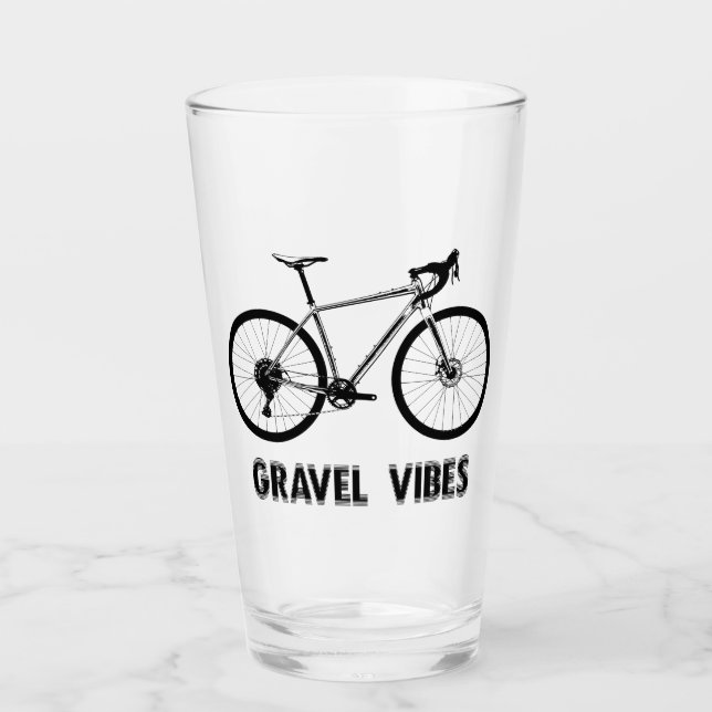 Gravel Vibes Cycling Glas (Vorderseite)