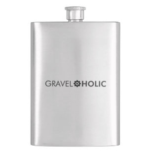 Gravelaholic Gravel Cycling Flachmann