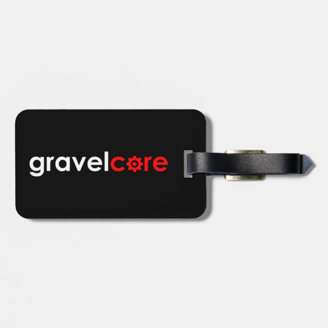 Gravelcore Gravel Cycling Gepäckanhänger (Rückseite horizontal)