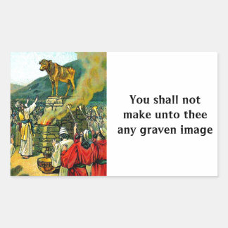 Graven Image Rechteckiger Aufkleber