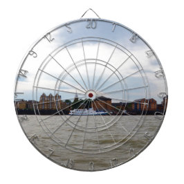 Gravesend in Kent. Dartscheibe