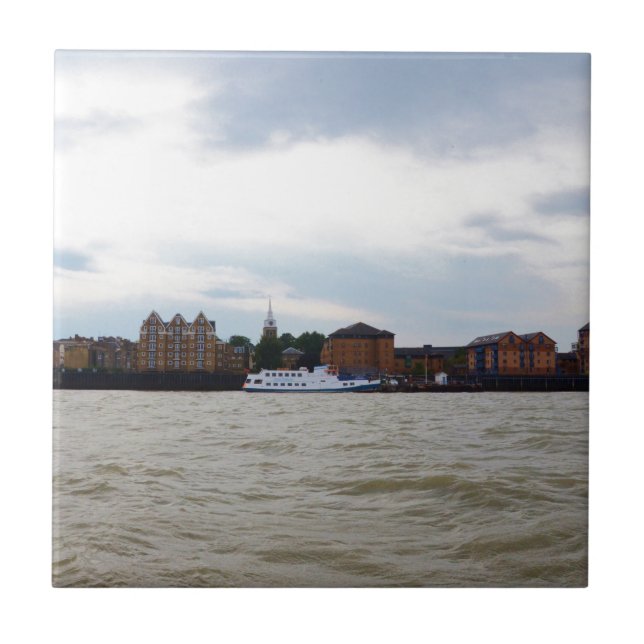 Gravesend in Kent. Fliese (Vorderseite)