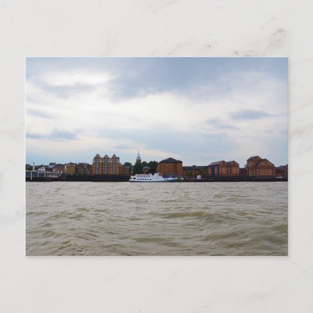 Gravesend in Kent. Postkarte (Vorderseite)