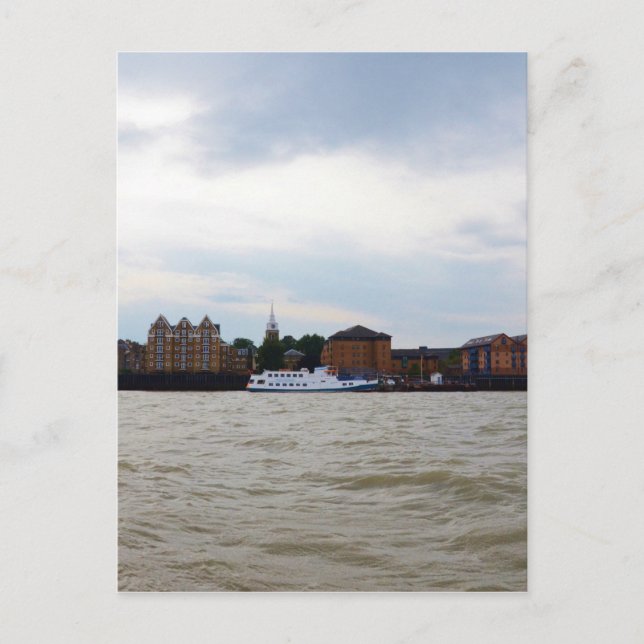 Gravesend in Kent Postkarte (Vorderseite)