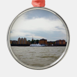 Gravesend in Kent Silbernes Ornament