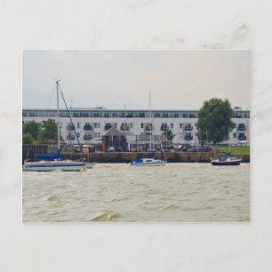 Gravesend Segelclub Yachten Postkarte