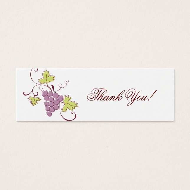 Gravevine Gift Tags (Vorderseite)