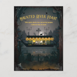 Graveyard Cruise Feiertagspostkarte