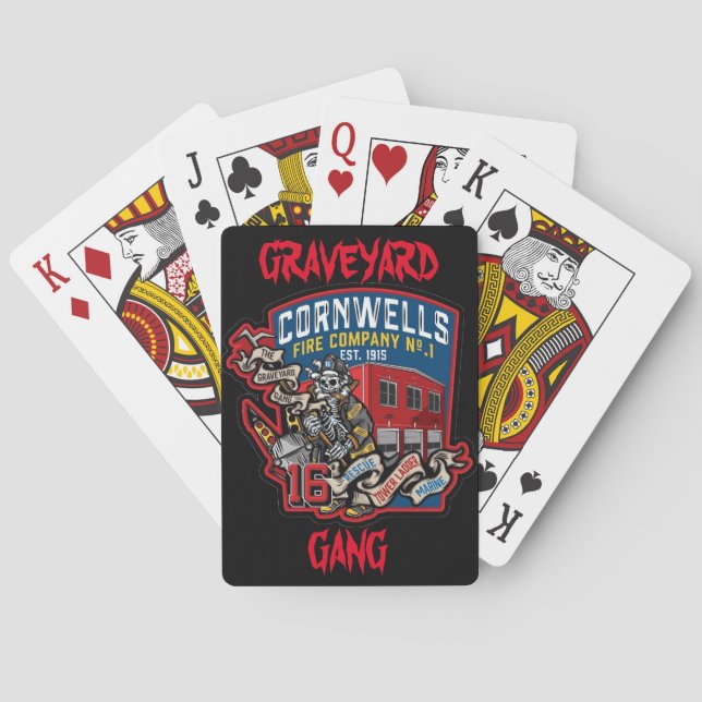 Graveyard Gang Cards Spielkarten (Rückseite)