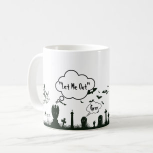Graveyard Halloween-Tasse Kaffeetasse