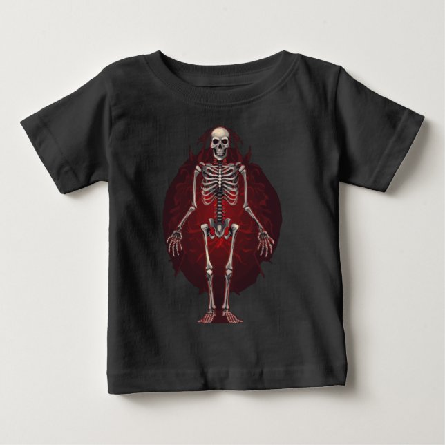 Graveyard Whispers Baby T-shirt (Vorderseite)