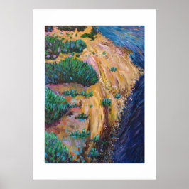 Gravière an Bord von Loire Poster