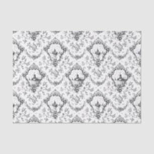 Gravierseil mit Windmühle und Boote-grau Seidenpapier