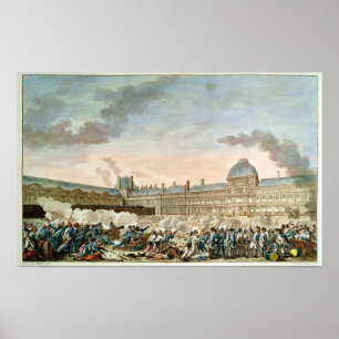 Graviert durch Isidore Stanislas Helman Poster