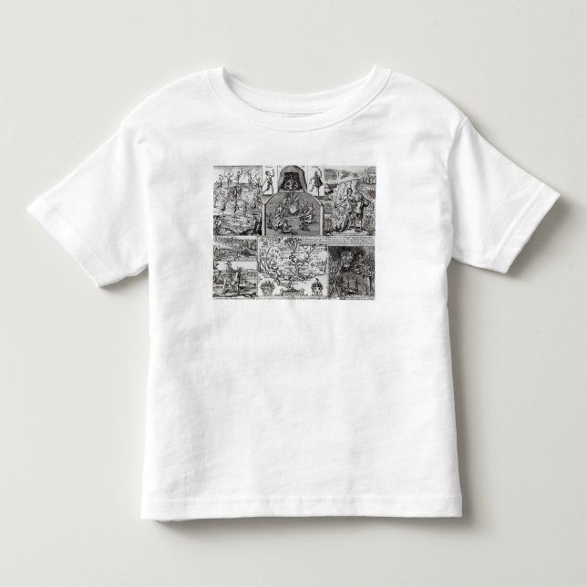 Graviert durch Robert Vaughan Kleinkind T-shirt (Vorderseite)