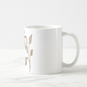 Gravierte Juwelen FUNKELN Goldn Silber Tasse
