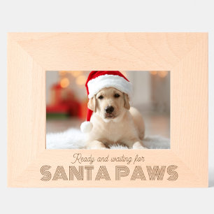 Gravierter Bilderrahmen, Weihnachten Hundebesitzer Geätzte Rahmen
