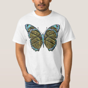 Graviertes Shirt des Schmetterlings-3