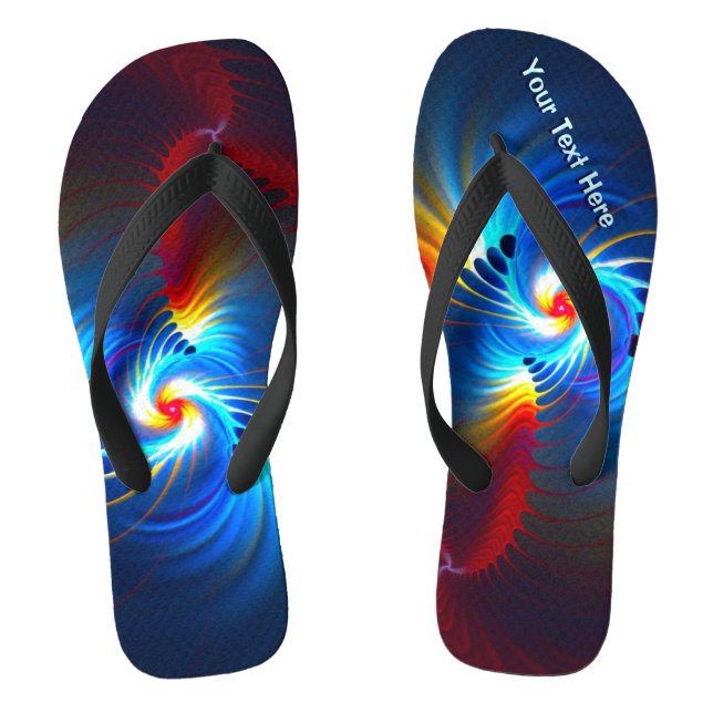 Gravitations-Blauverschiebung Flip Flops (Fußbett)