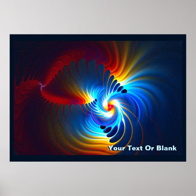Gravitations Blueshift Poster (Vorne)