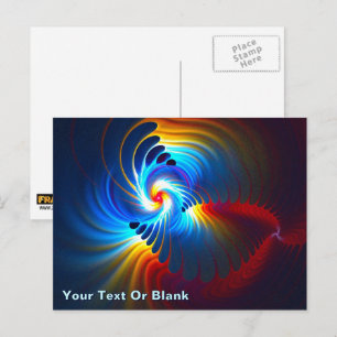 Gravitations Blueshift Postkarte