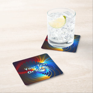 Gravitations Blueshift Rechteckiger Pappuntersetzer