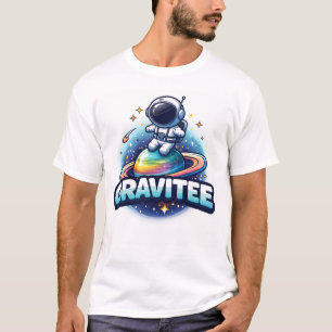 GRAVITEE Dabbing Astronaut Raumfahrt Galaxie T-Shi T-Shirt