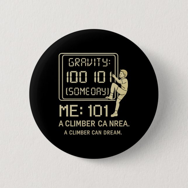 Gravity100 Me101 Kletter-Scoreboard-Grafik  Button (Vorderseite)