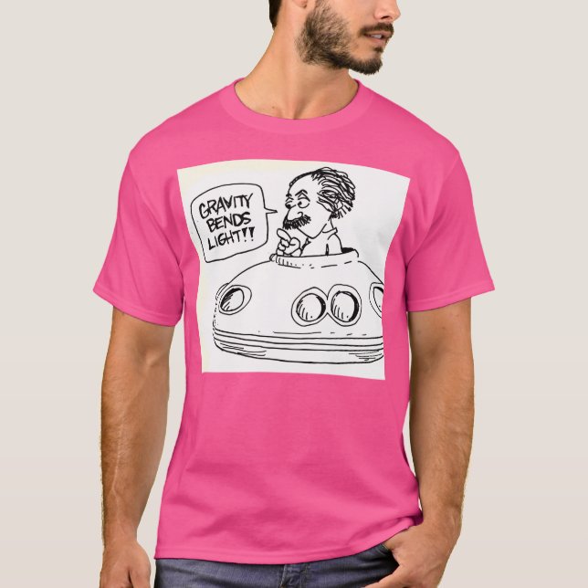 Gravity Bends Light T-Shirt (Vorderseite)