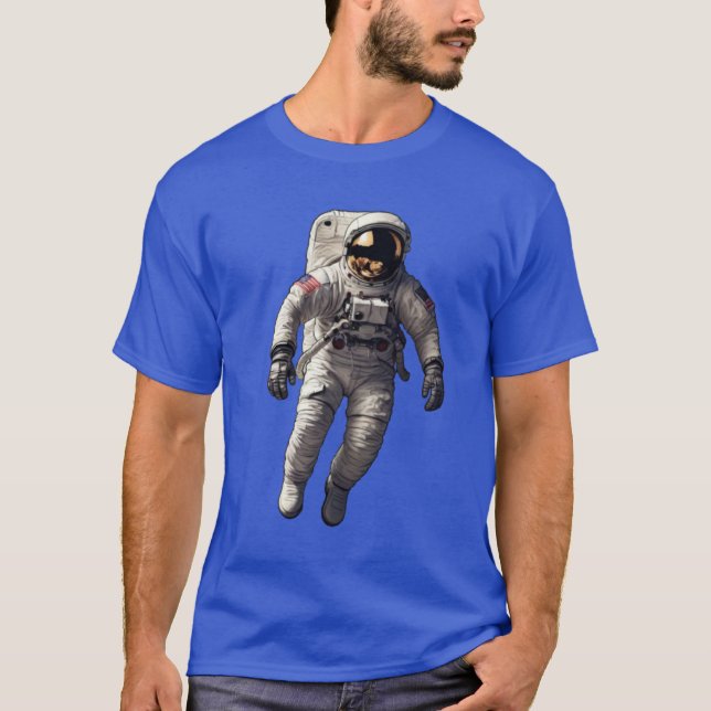 Gravity Defier: Spacewalk Adventure T - Shirt" T-Shirt (Vorderseite)