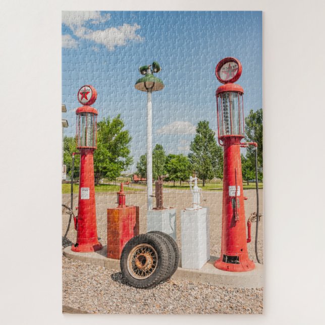 Gravity Flow Gas Pumpen - 1014 Stück Puzzle (Vertikal)