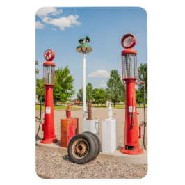 Gravity Flow Gas Pumps Magnet