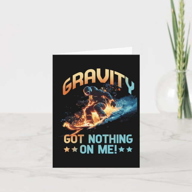 Gravity Got nichts Karte (Vorderseite)