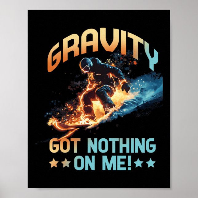 Gravity Got nichts Poster (Vorne)