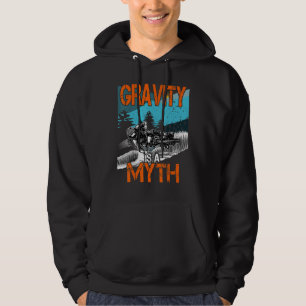 Gravity ist ein Myth Downhill Outfit Mountainbike Hoodie