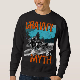 Gravity ist ein Myth Downhill Outfit Mountainbike Sweatshirt