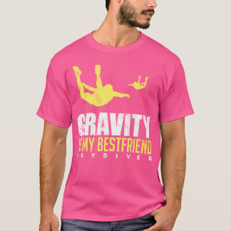 Gravity ist mein bester Freund, Cooler Fallschirms T-Shirt