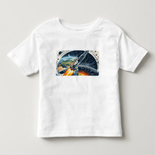Gravity Launch – Rakete durchbricht die Atmosphäre Kleinkind T-shirt