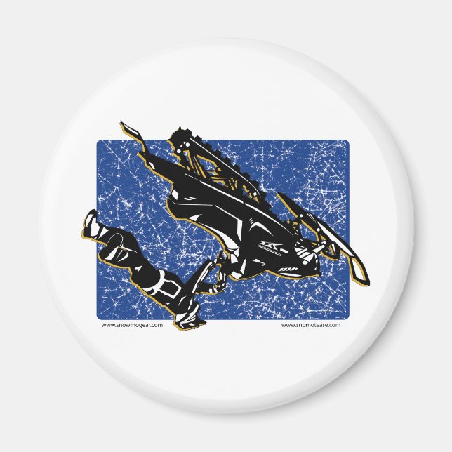 GRAVITY-LEDs in blau Magnet (Vorne)