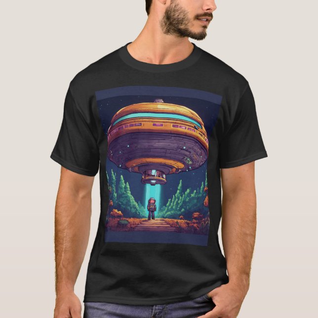 Gravity Navigator: Spacecraft Adventure T-Shirt" T-Shirt (Vorderseite)