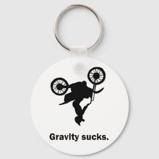 Gravity Sind zum Kotzen Dirt Bike Schlüsselanhänge Schlüsselanhänger