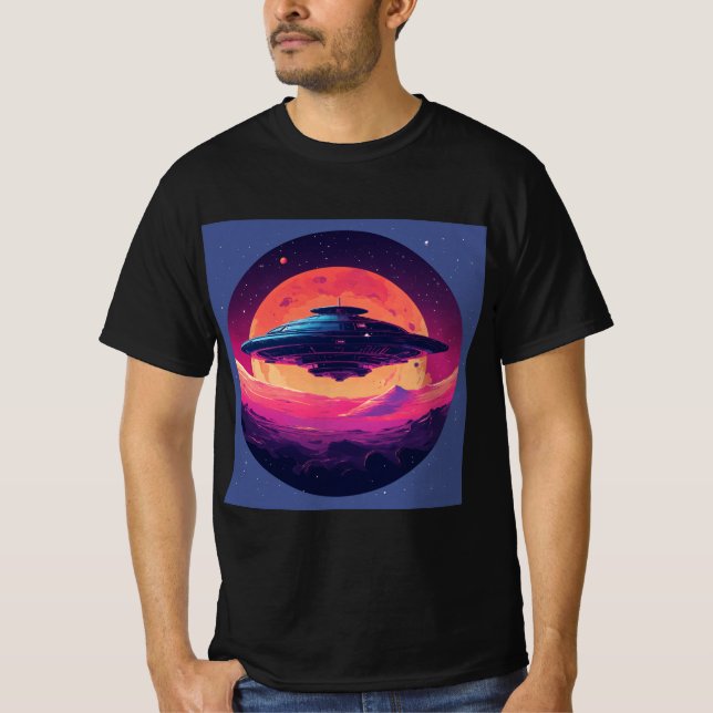 Gravity Space Design T-Shirt (Vorderseite)